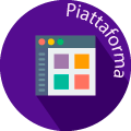 piattaforma globe badge